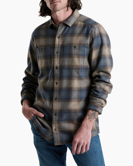 Camisa Kuhl Law Flannel Ls Kuhl en color s