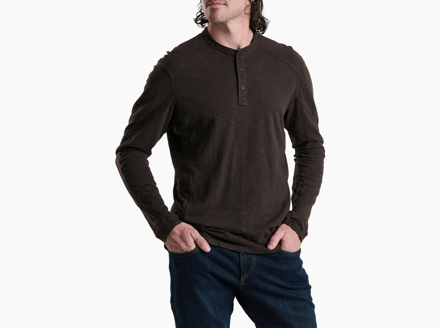 Polera Kuhl Rukus Henley Kuhl en color s