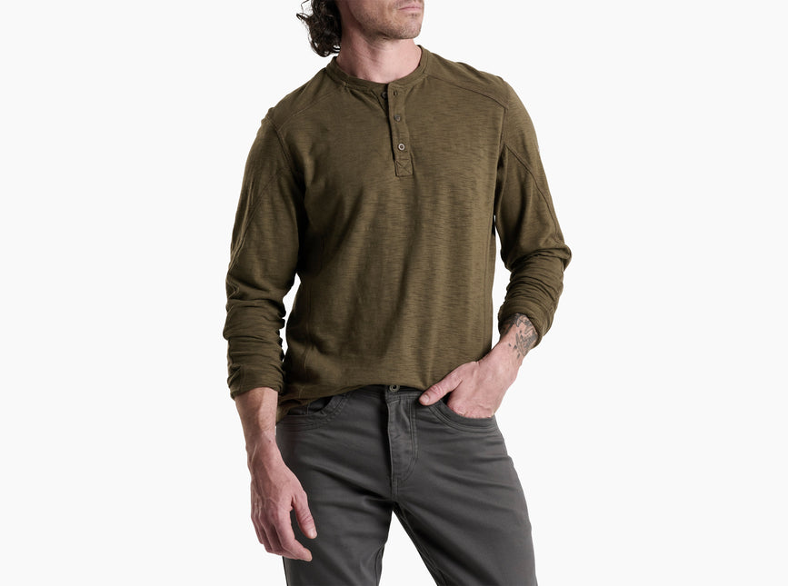 Polera Kuhl Rukus Henley Kuhl en color s