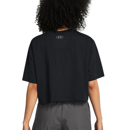 POLERA UNDER ARMOUR BOXY CROP BRANDED