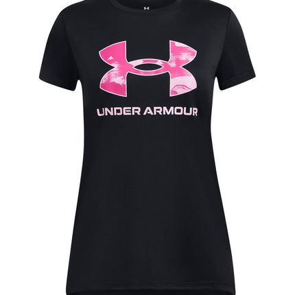 POLERA NIÑA UNDER ARMOUR TECH PRINT BL SSC