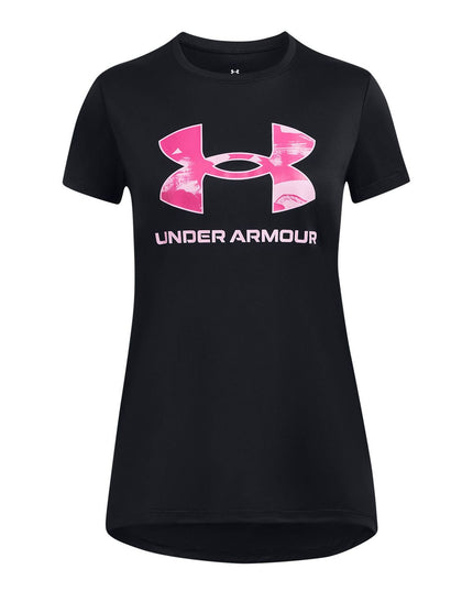 POLERA NIÑA UNDER ARMOUR TECH PRINT BL SSC