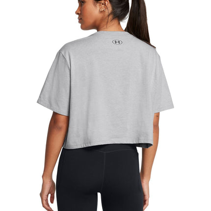 POLERA UNDER ARMOUR BOXY CROP BRANDED