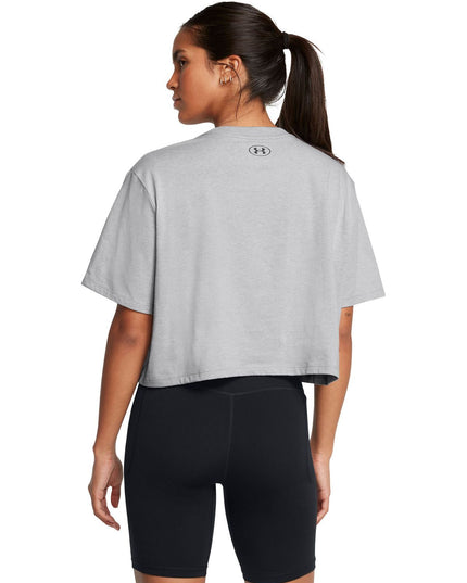 POLERA UNDER ARMOUR BOXY CROP BRANDED