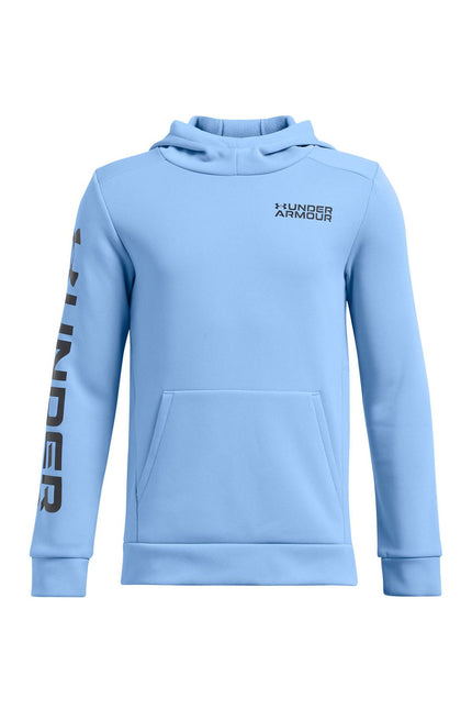 POLERON NIÑO UNDER ARMOUR FLC WORDMARK HD NIÑO