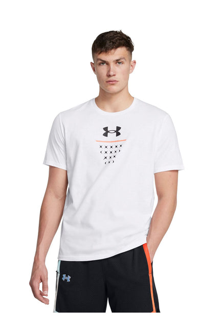 POLERA UNDER ARMOUR BBALL NET ICON SS