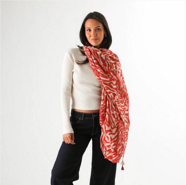 Accesorio HUMANA pañuelo humana en color rojo
