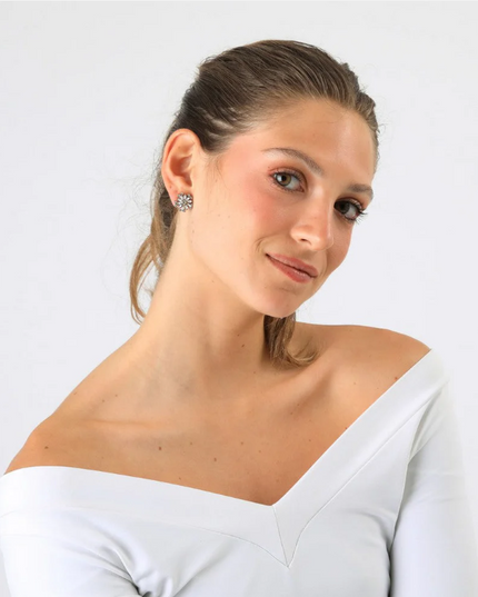 Aro Humana Leyre HUMANA en color dorado.