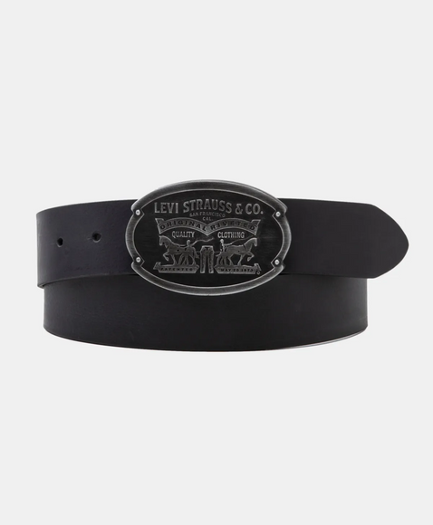 Cinturon LEVI'S Cinturon Levi'S Plaque Regular en color negro.