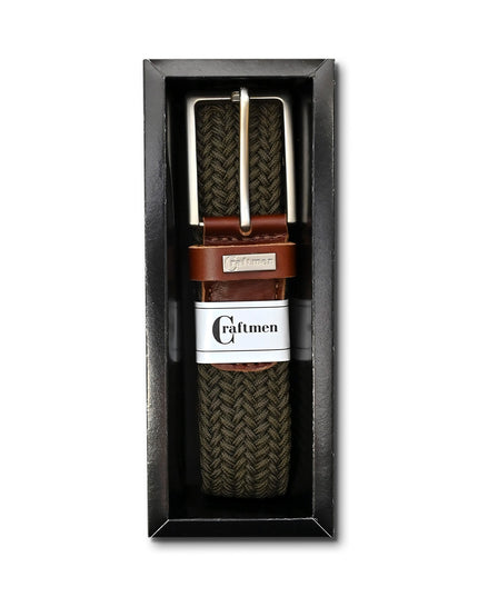 CINTURON CRAFTMEN TRENZADO