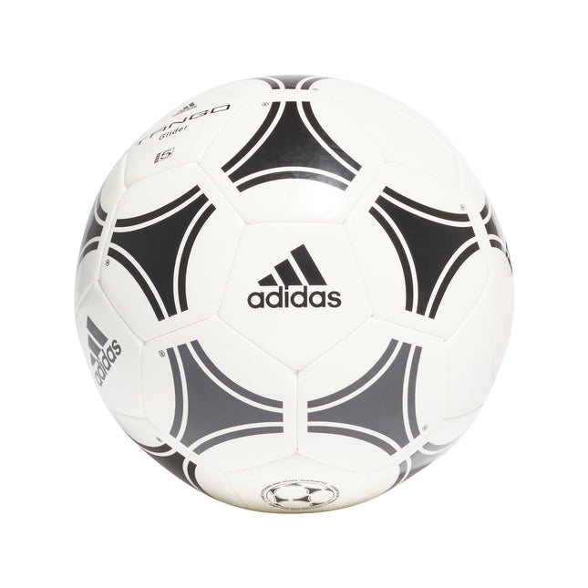 Balón de fútbol Adidas Tango Glider en color negro y blanco