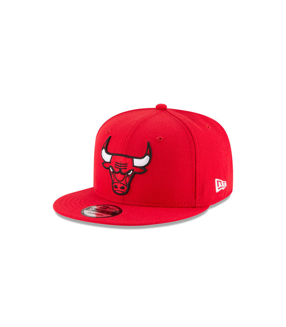 Jockey New Era Chicago Bulls en color rojo