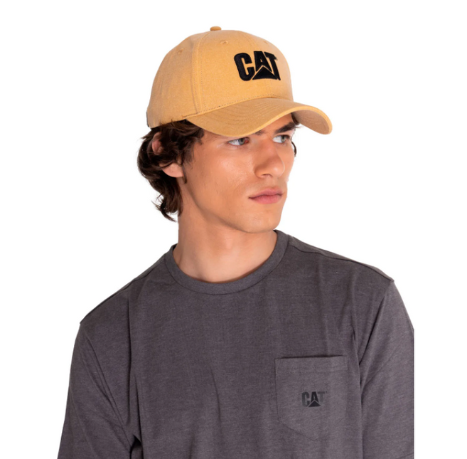 JOCKEY CAT PIGMENT DYED CAT LOGO HAT