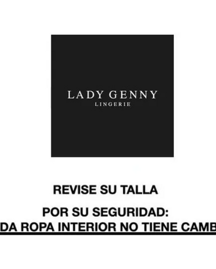 SOSTEN LADY GENNY MICROFIBRA CON ENCAJE