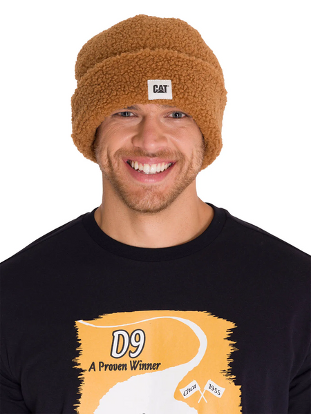 GORRO CAT CUFFED SHERPA KNIT HAT TAWNY | CAT | Mawi.cl – MAWI
