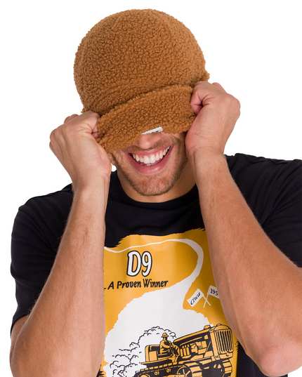GORRO CAT CUFFED SHERPA KNIT HAT