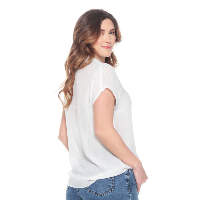 BLUSA WADOS M/C SOLID