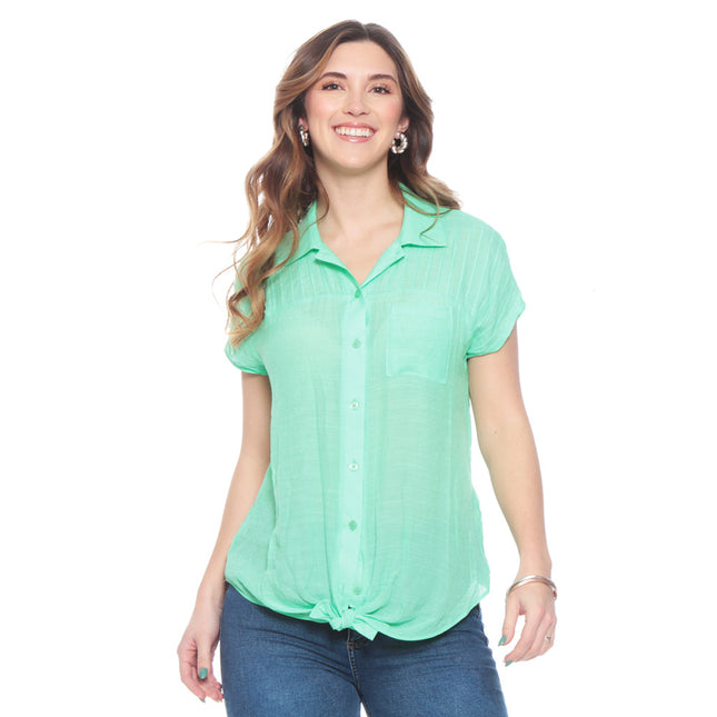 BLUSA WADOS M/C SOLID