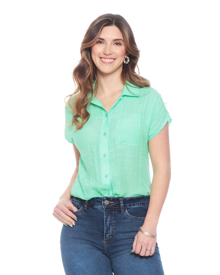 BLUSA WADOS M/C SOLID