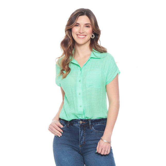 BLUSA WADOS M/C SOLID