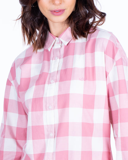 BLUSA ELLUS POPLIN CHECHK N