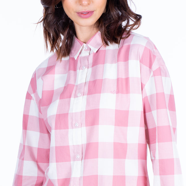 BLUSA ELLUS POPLIN CHECHK N