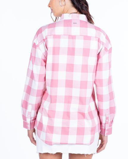 BLUSA ELLUS POPLIN CHECHK N
