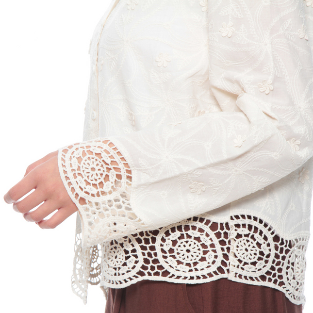 BLUSA WADOS M/L EMBROIDERY