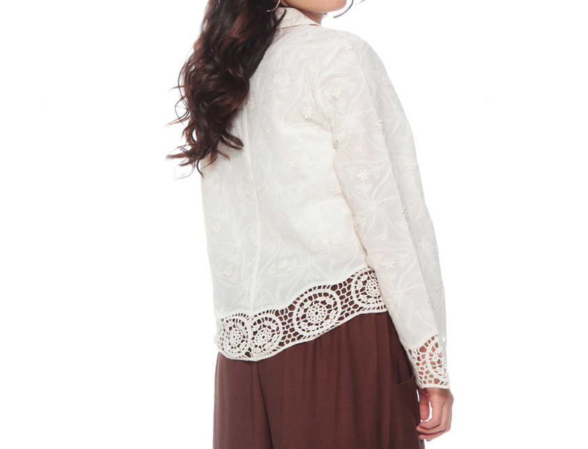 BLUSA WADOS M/L EMBROIDERY