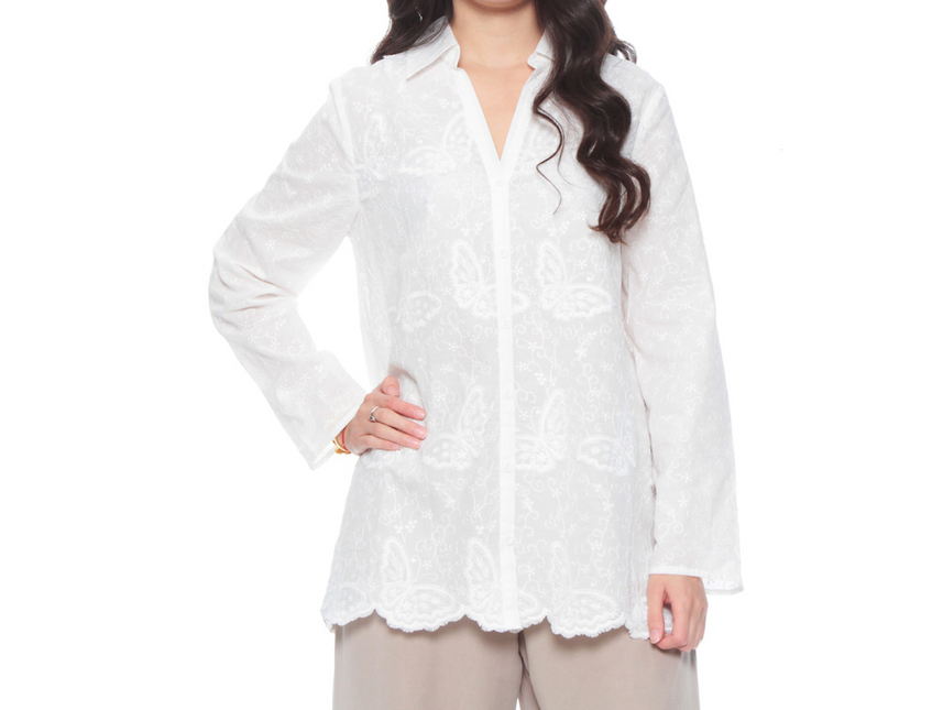 BLUSA WADOS M/L EMBROIDERY