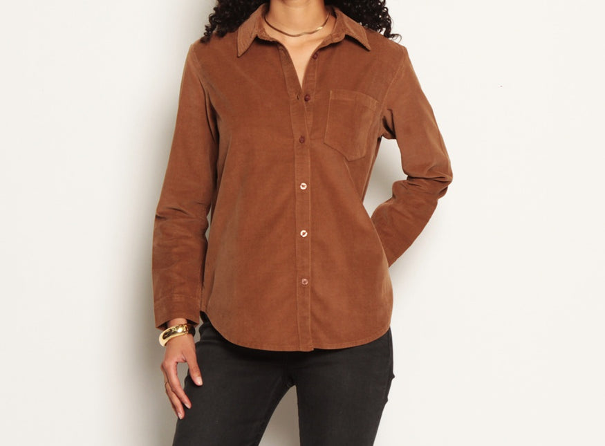 Accesorio WADOS blusa wados m/l cotele en color camel