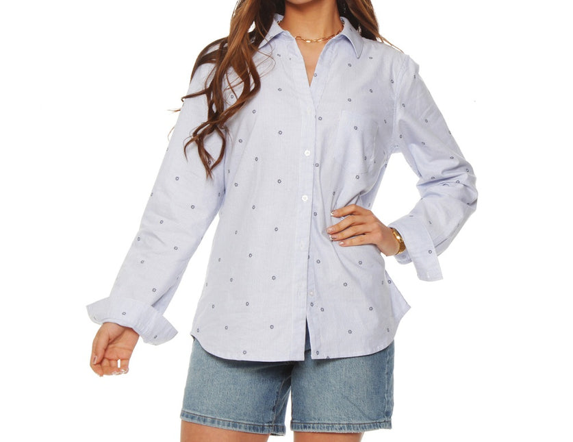 Accesorio WADOS blusa wados m/l list en color celeste