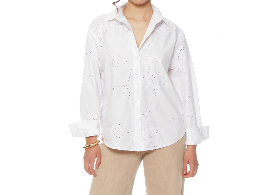 Accesorio WADOS blusa wados m/l embroidery en color blanco