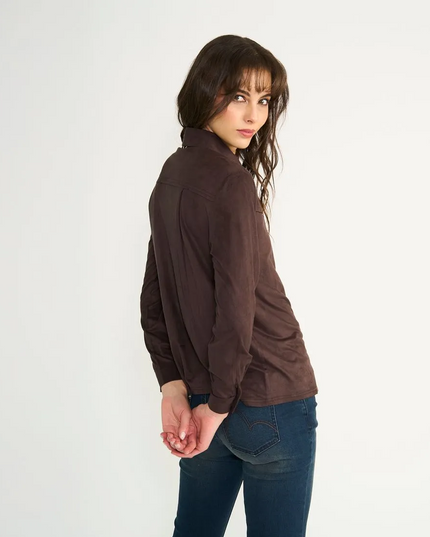 BLUSA ELLUS M/L SUEDE - MAWI