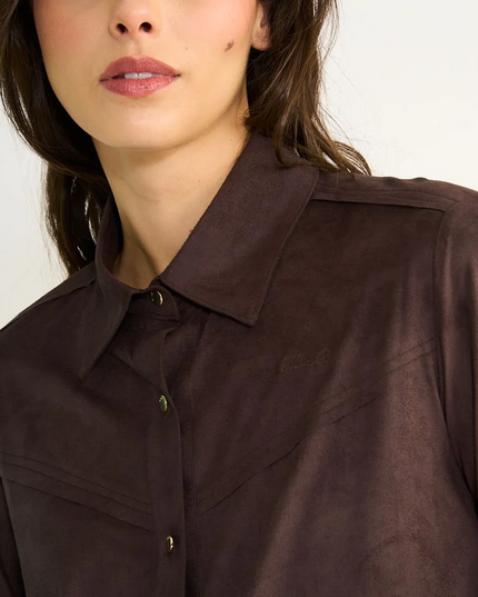 BLUSA ELLUS M/L SUEDE - MAWI