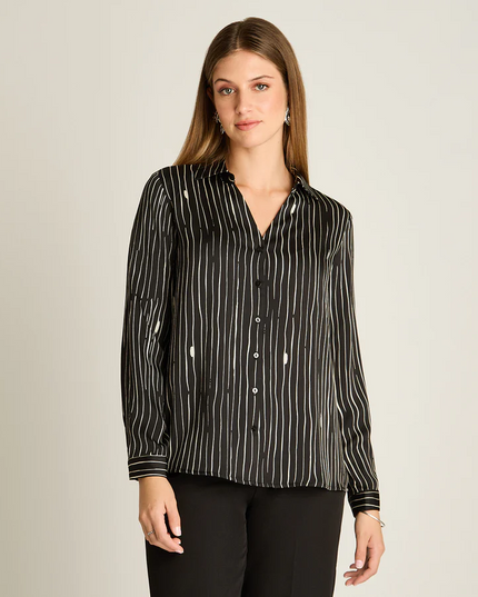 Prenda LORENZO DI PONTTI Blusa Lorenzo Di Pontti en color negro.