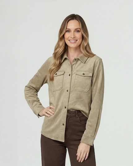 CAMISA LINEATRE LINEATRE en color beige