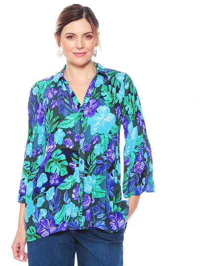 BLUSA WADOS PLISADA 3/4