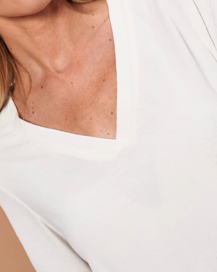 BLUSON GIVE CAMISERO TOPE LISO 3/4