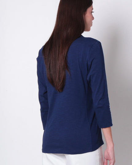 BLUSA WADOS M 3/4 SOLID