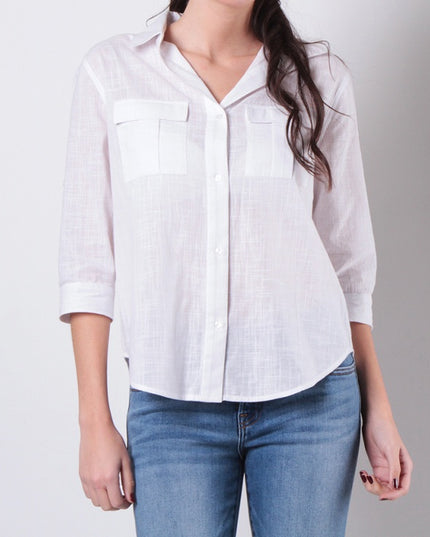 BLUSA WADOS 3/4 SOLID