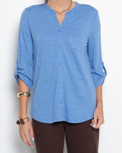 BLUSA WADOS M 3/4 SOLID