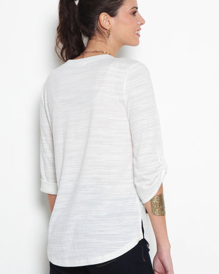 BLUSA WADOS M 3/4 SOLID