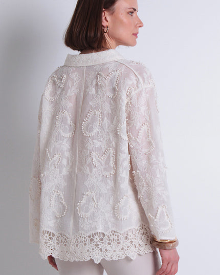 BLUSA WADOS M 3/4 BRODERY
