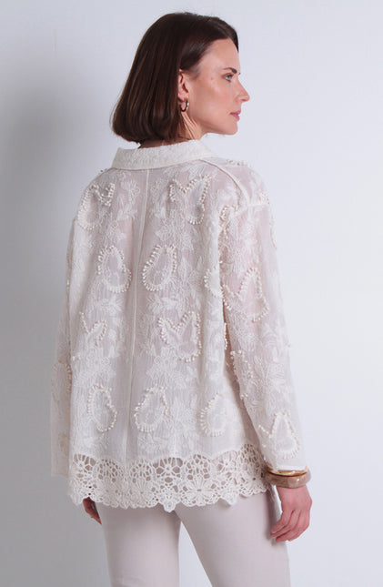BLUSA WADOS M 3/4 BRODERY