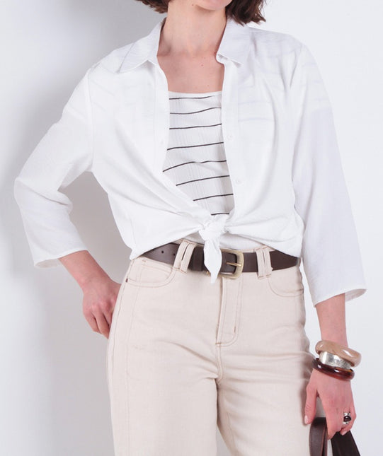 BLUSA WADOS M 3/4 SOLID