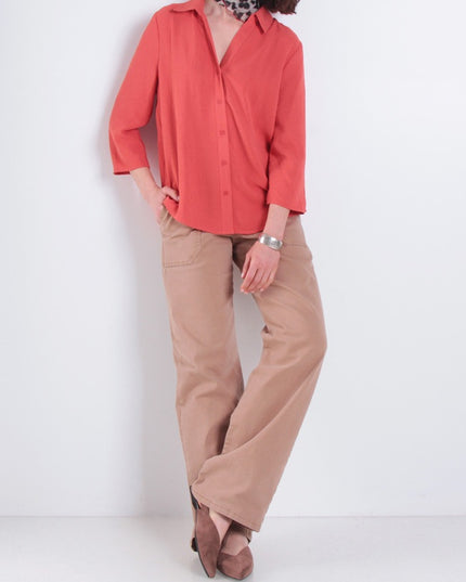 BLUSA WADOS M 3/4 SOLID