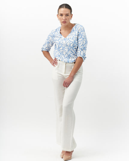 BLUSA GIVE V ESTAMPADA M.3.4