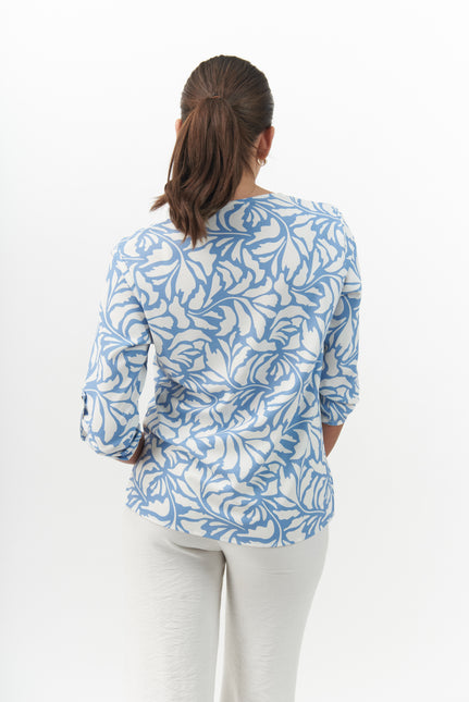 BLUSA GIVE V ESTAMPADA M.3.4