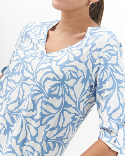 BLUSA GIVE V ESTAMPADA M.3.4